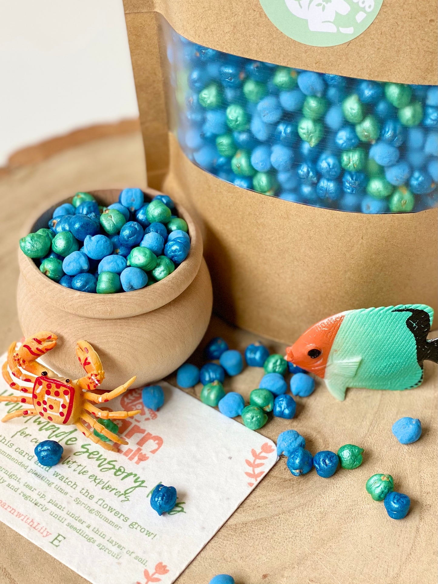 Underwater Chickpeas