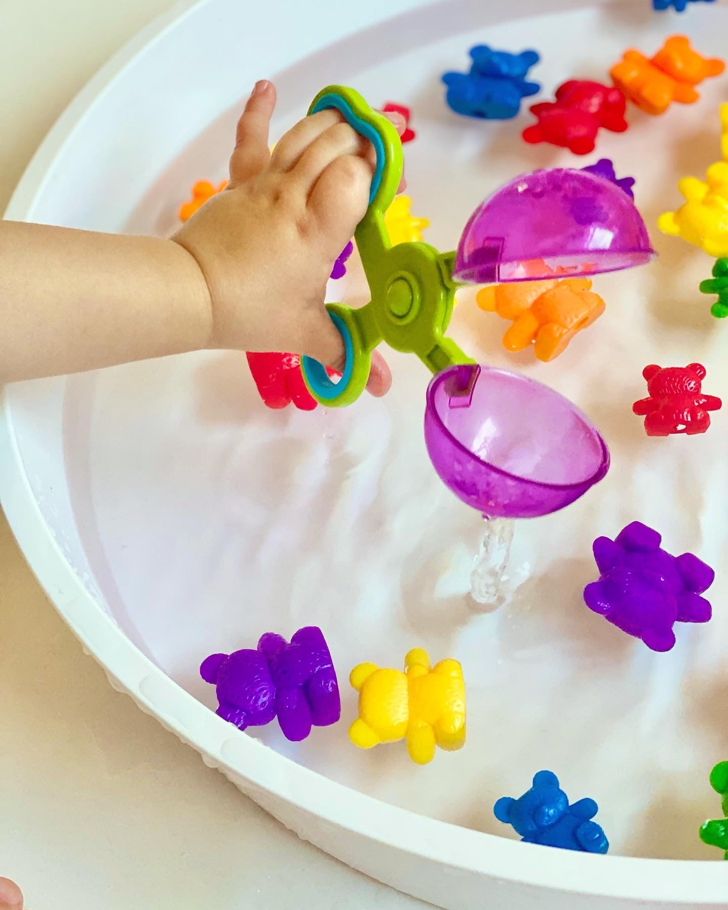 Fine Motor Scissor scoop